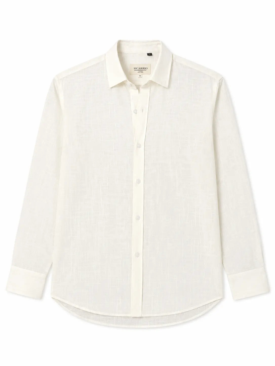 Butter Yellow Irish Linen Shirt