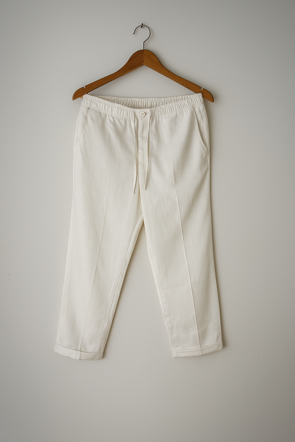 White Linen Pants