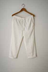 White Linen Pants