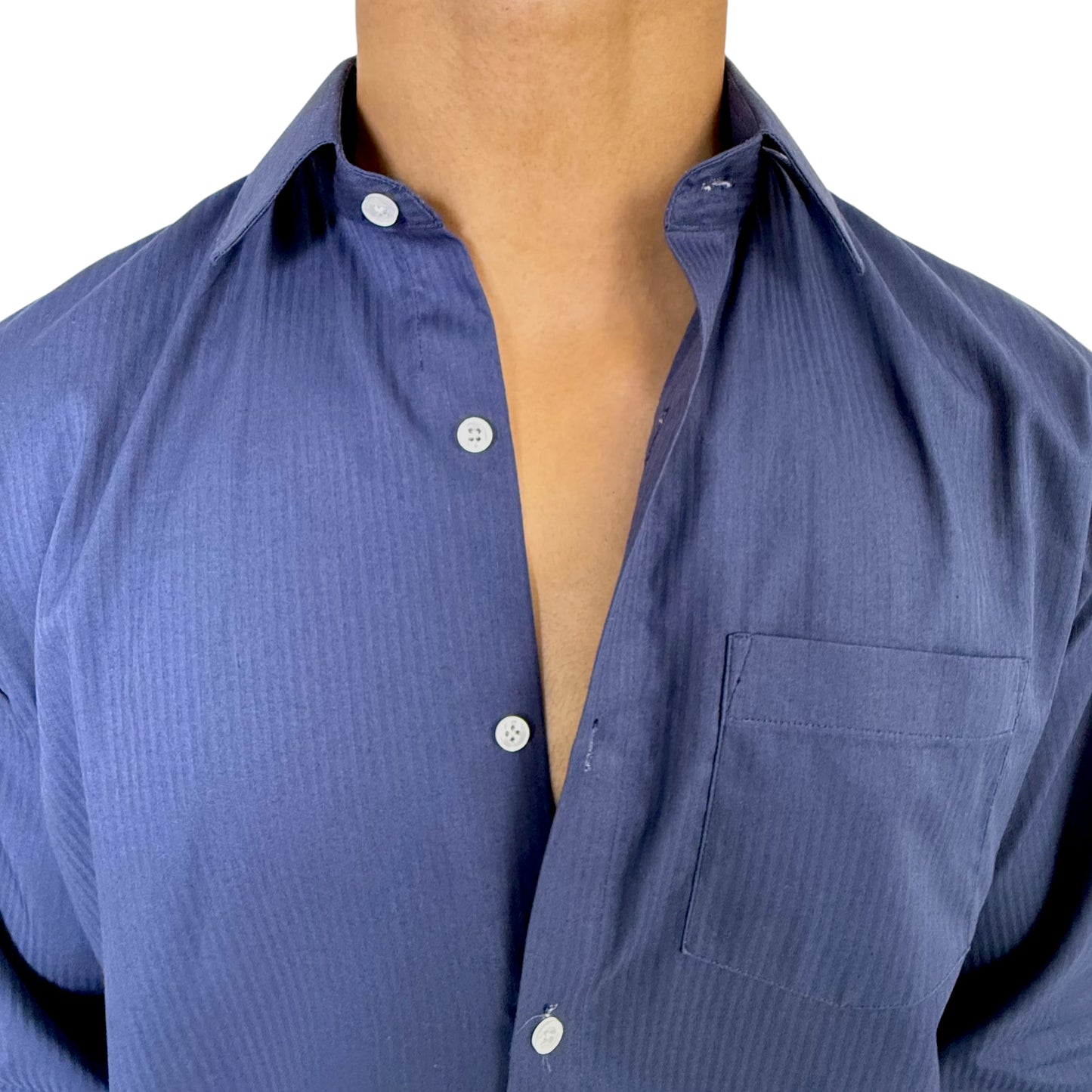 Blue Cotton Shirt
