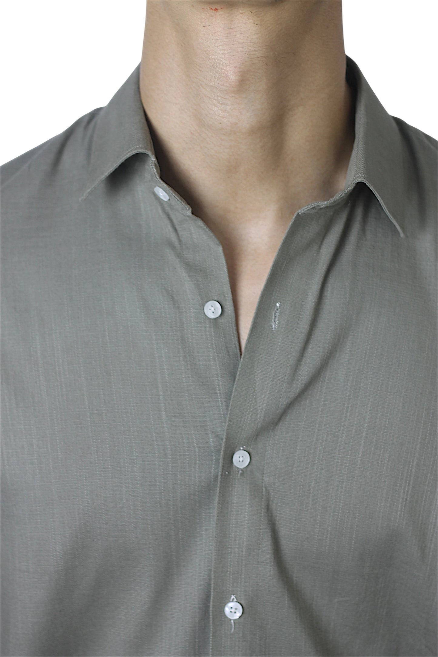 Green Linen Shirt