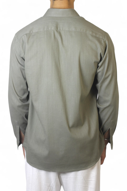 Green Linen Shirt